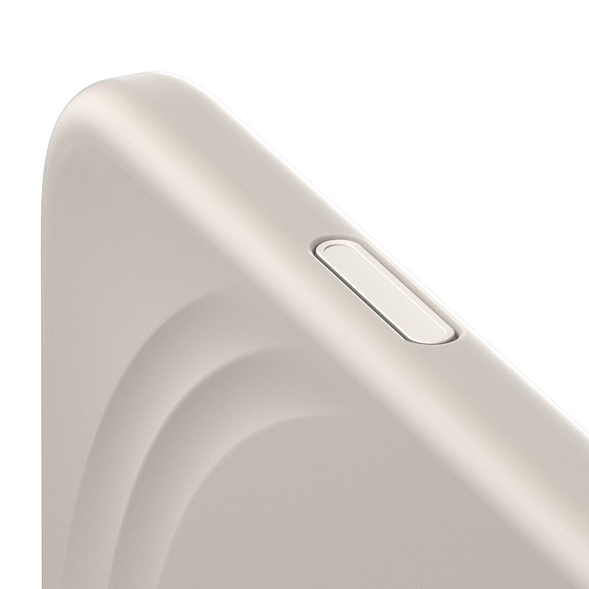 CARE by PanzerGlass® Feature FLOW Case Vanilla m. Cutout for Haptic & MagSafe iPhone Air